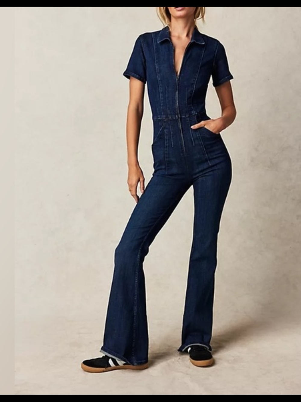 We The Free Jayde Flare Jumpsuit